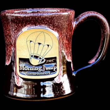 Clay Black and Brown Mug